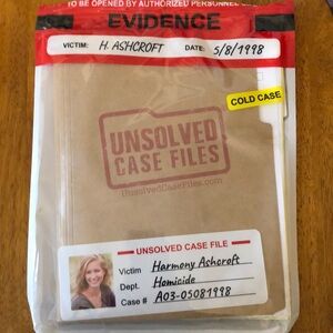 Unsolved Case Files game - victim H. Ashcroft